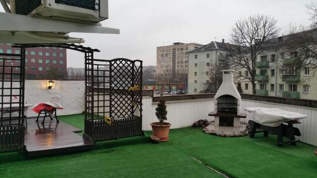 Апартаменты Grand apartment with big terrace Минск-21